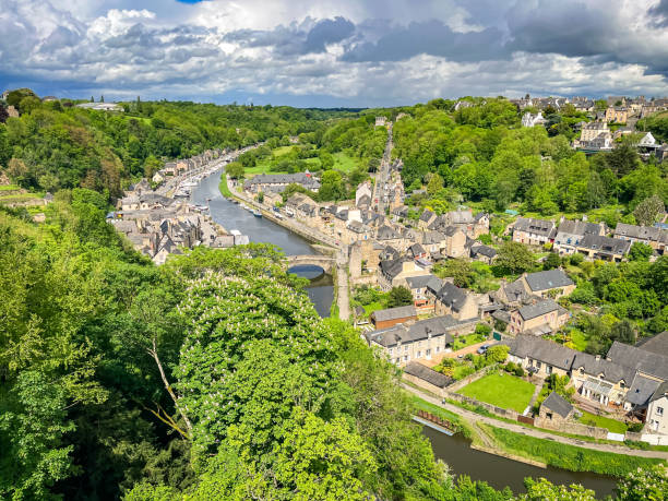 istock Dinan village, France 2165165189