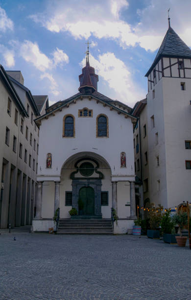 istock Saint Sebastians Chapel, Brig, Valais, Switzerland 2165172780