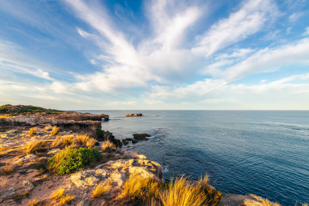 The Doorway Rock during sunrise, Robe, South Australia