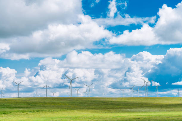istock Wind farm on Huitengxile grassland in Inner Mongolia, China 2165174827