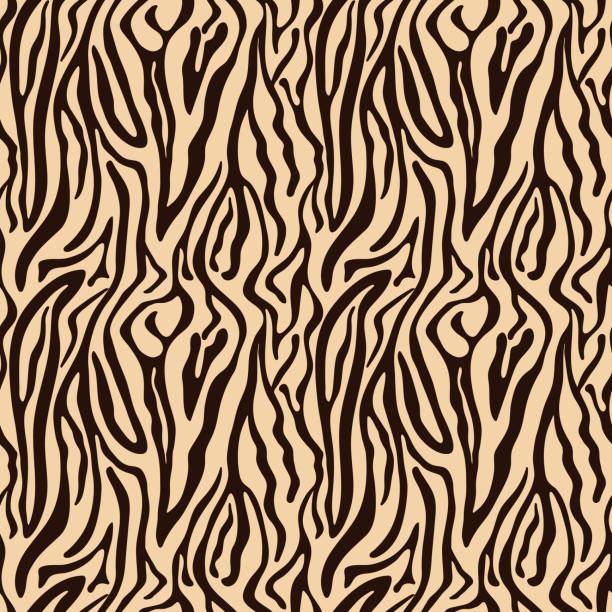 Zebra Pattern Tileable Zebra Pattern Vector Animal Geometric Designs Vector Images