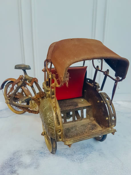 istock miniature  of a rickshaw 2165179693