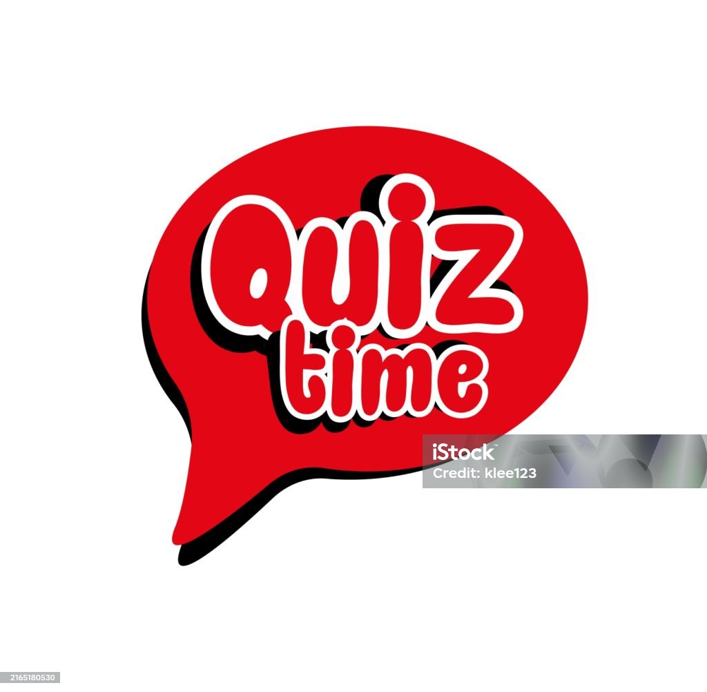 Quize Time Photo Quiz Time Stock Illustration - Download Image Now - Announcement ...