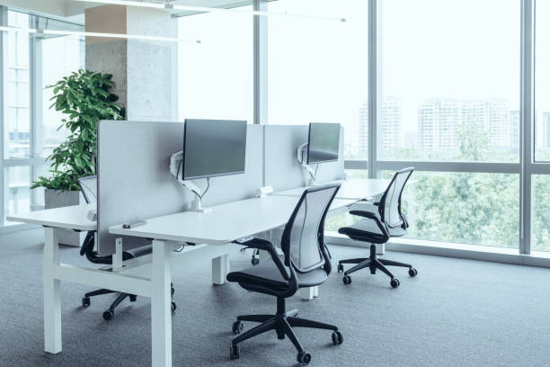 istock The modern open-plan office with a clean, organized layout. 2165181562