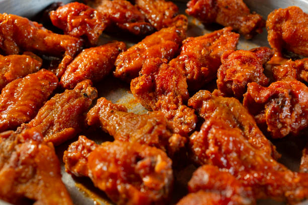 istock buffalo wings tray 2165182389