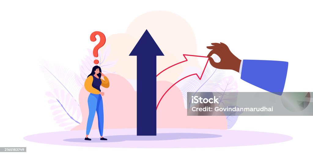 Changing Direction Example Picture Change Direction Or Career Path For Best Opportunity Turn Or Transform ...