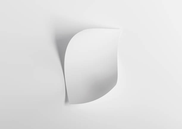 istock Blank newspaper mockup on a white background 2165187448