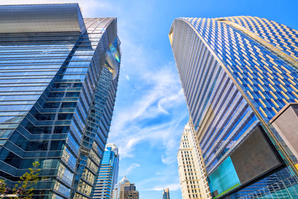 istock Highrise buildings in Bangkok 2165190283
