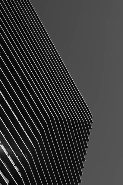 istock Abstract Architectural Lines in Black and White 2165195901