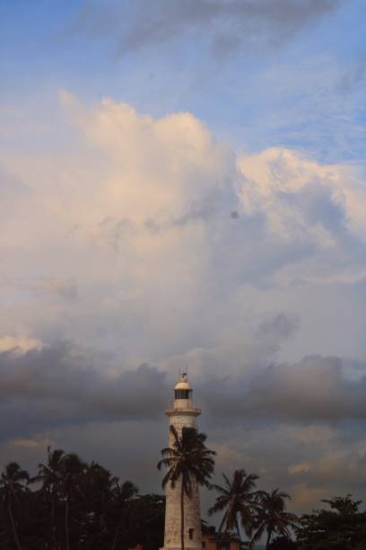 istock Evening's masterpiece: clouds and the Galle lighthouse 2165196930
