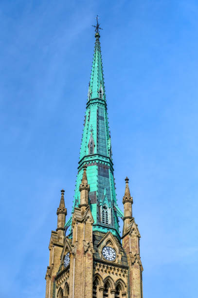 istock Clock Tower Cathedral Church 2165202748
