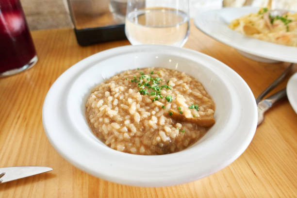 istock Tapa with boletus risotto 2165202791