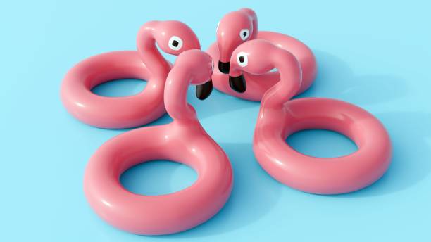 istock a retro-inspired pink flamingo floatie 2165211756