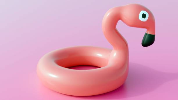 istock a retro-inspired pink flamingo floatie 2165211760