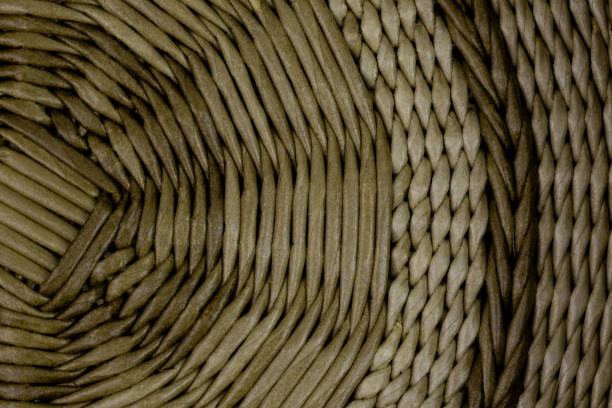 istock Texture of a wicker surface view from above close-up 2165215990