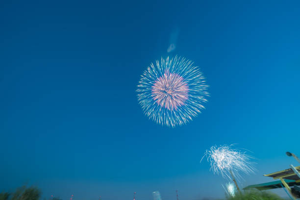 istock Fireworks at Teganuma Fireworks Festival 2165224647