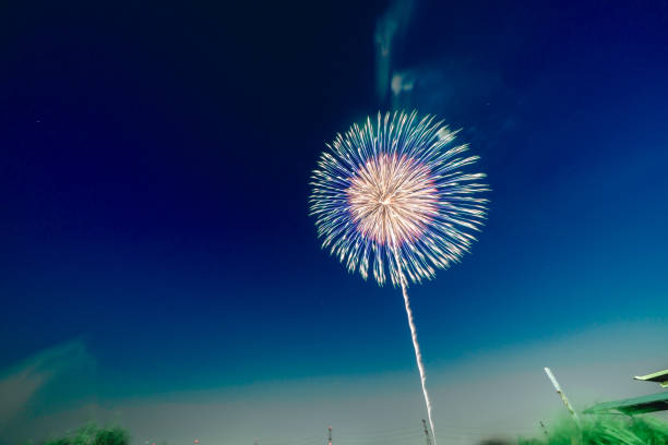 istock Fireworks at Teganuma Fireworks Festival 2165224747
