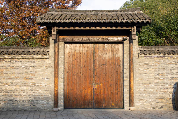 Wuzhen, China-28 Nov, 2023: Scenery in Wuzhen, China. Wuzhen is a well-preserved water town located in China's Zhejiang Province