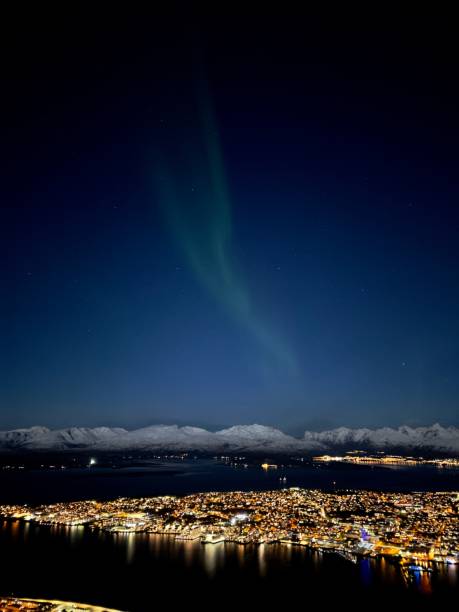 istock Northern Lights over Tromso 2165227571