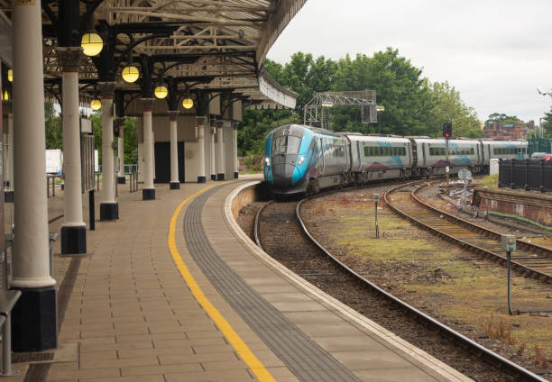 Old York train station in England