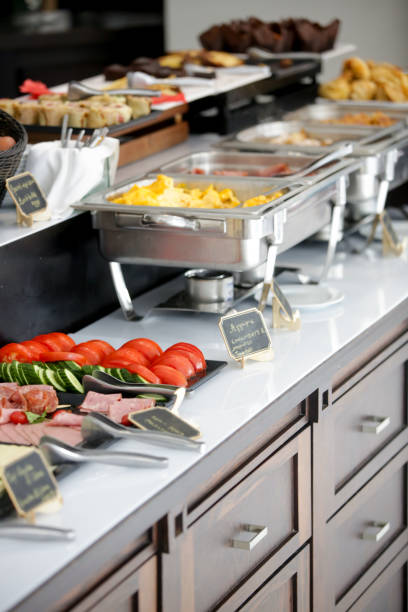 istock Various food served on a buffet line 2165252462