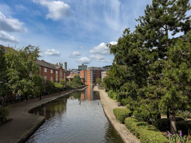 istock Towpath in Piccadilly Village 2165253190