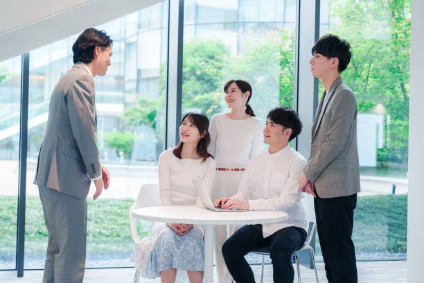 istock Business people having a meeting in an office 2165260291