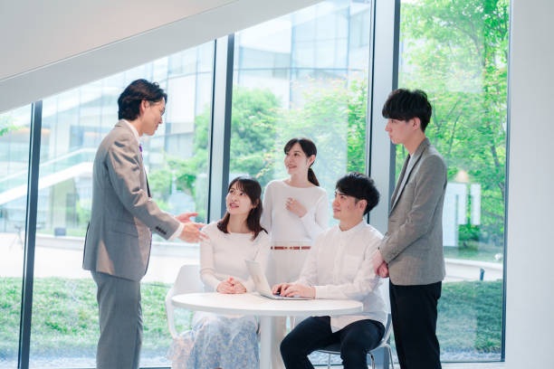istock Business people having a meeting in an office 2165260294