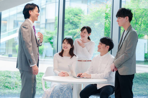 istock Business people having a meeting in an office 2165260295