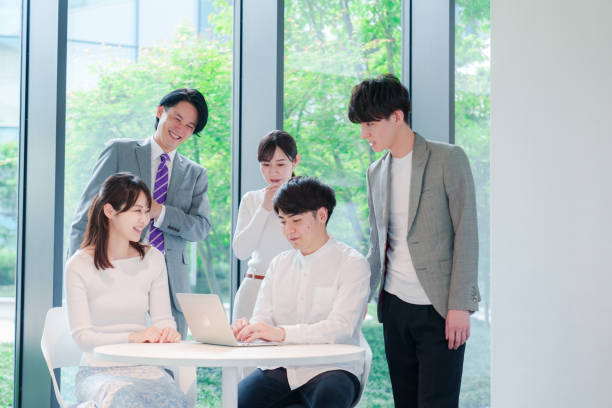istock Business people having a meeting in an office 2165260299