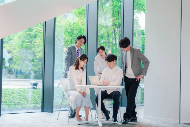 istock Business people having a meeting in an office 2165260300