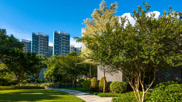istock Garden style residential community 2165268702