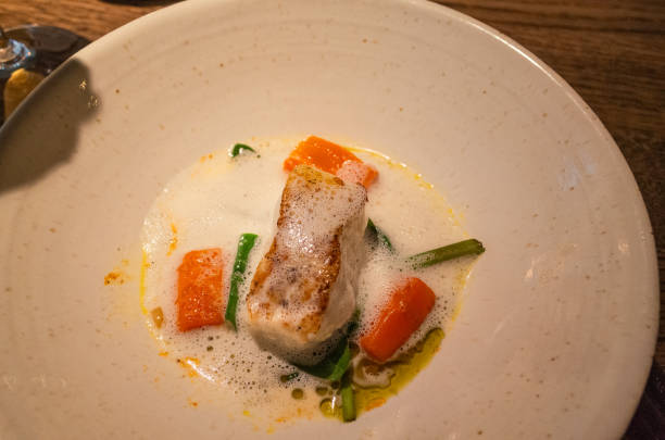 istock Atlantic wolf fish steak and carrots 2165277426