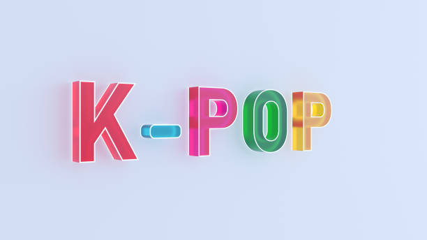 istock K pop text on light color background , Korean popular music 2165287568