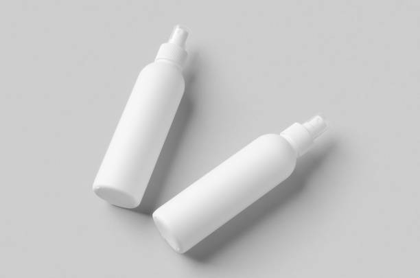 istock White cosmetic spray bottle mockup. 2165292435