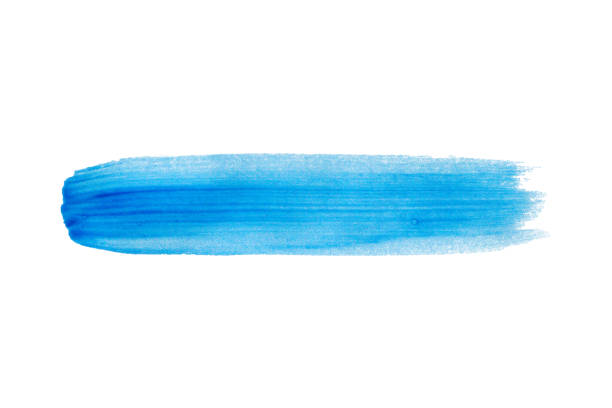 istock blue brush stroke isolated on white background 2165292513