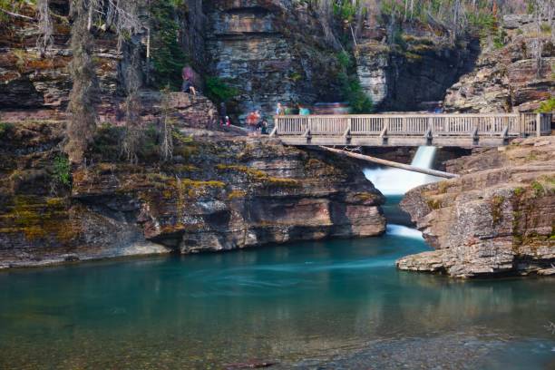 istock St Mary Falls Glacier National Park Montana 2165295242