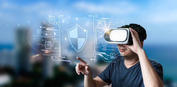 istock Businessman is showing concept of future technology and internet connection network with AI as controller. A graphic floated in the air on his hand. 2165295451