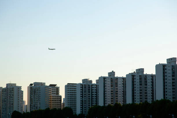 Landscape in the city
