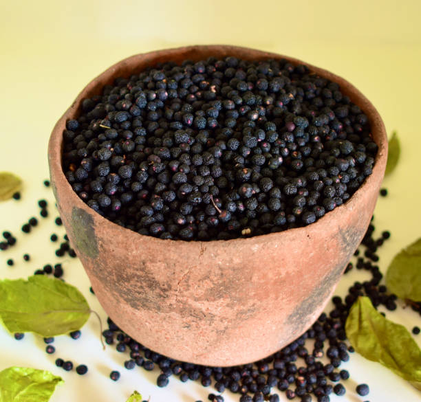 istock Maqui berries in a native ceramic pot 2165306152
