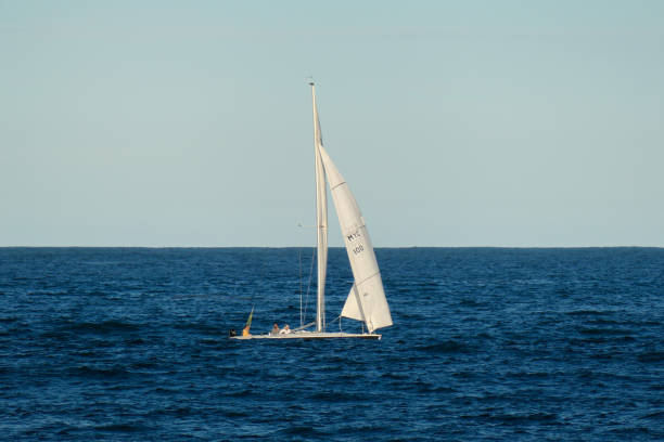 A yacht, \