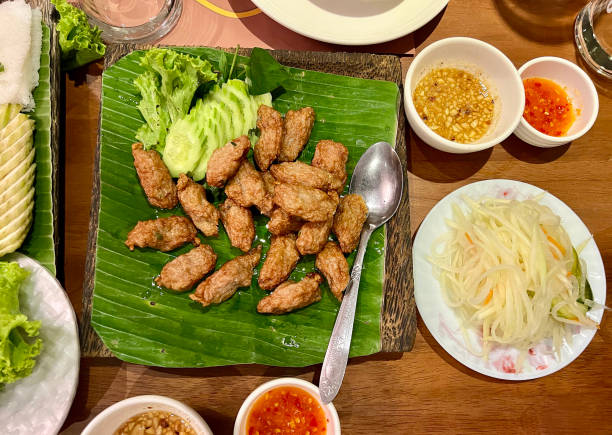 The main ingredient of Vietnamese cuisine is rice. It forms the basis of many dishes, such as rice noodles, rice paper, and steamed rice.