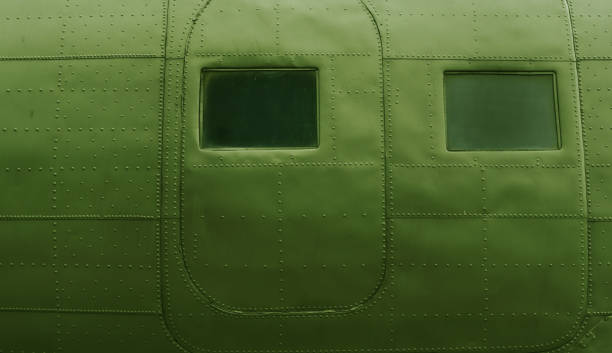 istock Airplane board with door and illuminator. 2165311332