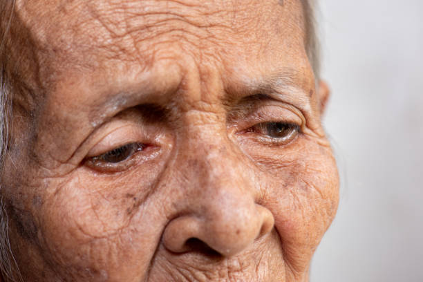 istock The old woman's felling lonely.(dementia and Alzheimer’s disease) 2165315995