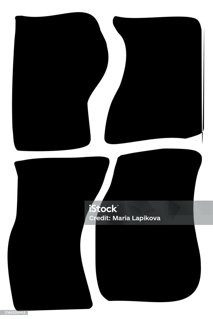 Shapes Text Frames Vector Graphics Stock Illustration - Download Image ...