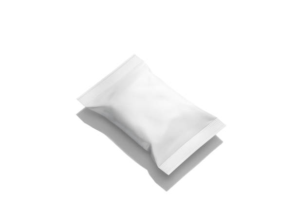 istock Food Bag Mockup, Chips Packaging Mockup Image, Chips Packed Mockup, Pouch Mockup 2165326669