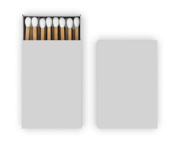 istock Blank matchbox template for design and mockup. 2165352206