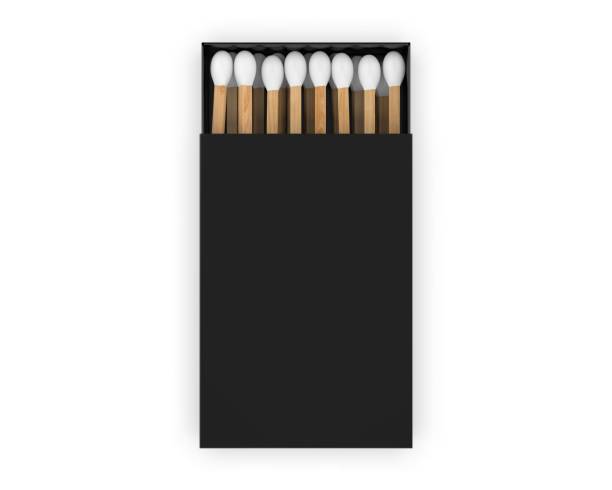 Blank matchbox template for design and mockup.