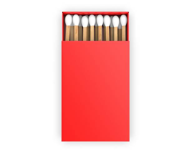 istock Blank matchbox template for design and mockup. 2165352259