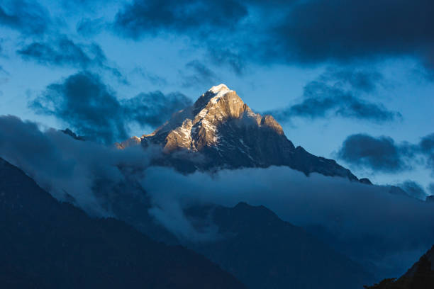 istock Nupla mount. Nepal. View from Lukla 2165356185
